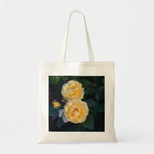 Gold Roos Garden Tote Bag (Voorkant)