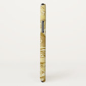 Gold Roos iPhone Case (Achterkant / rechts)