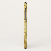 Gold Roos iPhone Case (Achterkant/links)