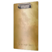 Gold Roos Marble Personalized Clip Board Klembord (Links)