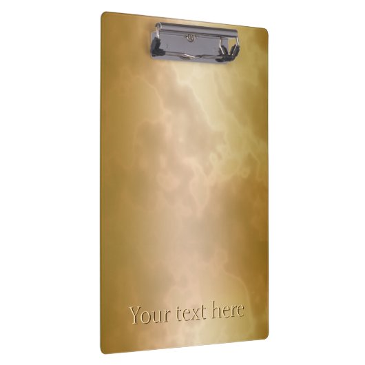 Gold Roos Marble Personalized Clip Board Klembord (Rechts)