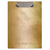 Gold Roos Marble Personalized Clip Board Klembord (Voorkant)