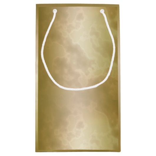 Gold Roos Marble Small Klein Cadeauzakje (Achterkant)