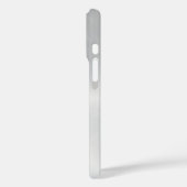 Gold Roos Silver Naam toevoegen Case-Mate iPhone Case (Achterkant / Links)