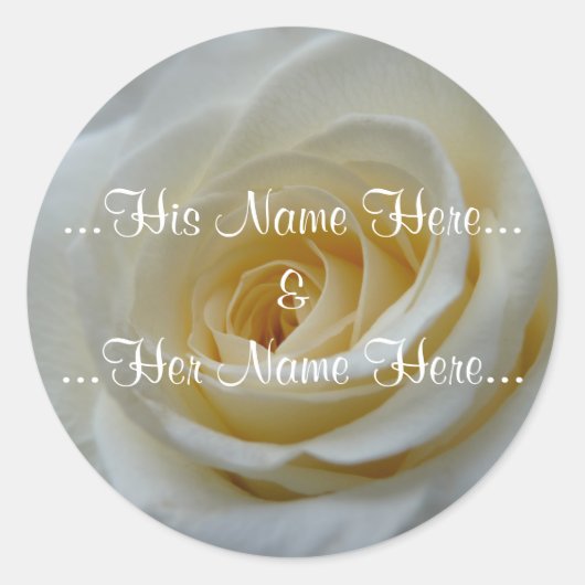 Gold Roos Stickers Romantic Roos Weddenschappen (Voorkant)