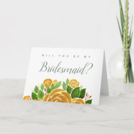 Gold Roos zal je mijn Bridesmaid zijn