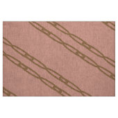gold-rose chain muster Kettendesign Stof (Fat Quarter)
