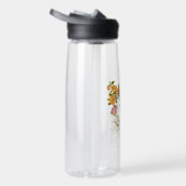 Gold Rose Ribbon 70th Birthday Waterfles (Rechts)