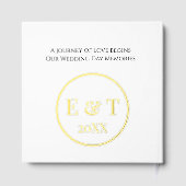  Gold Rose  Rings  Timeless Sophisticated Elegant Gastenboek (Achterkant)