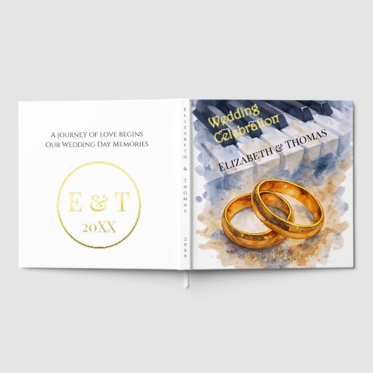  Gold Rose  Rings  Timeless Sophisticated Elegant Gastenboek (Volledig)