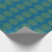 Gold Rosette Eid Wrapping Paper | Islamic Mandala Cadeaupapier (Hoek)