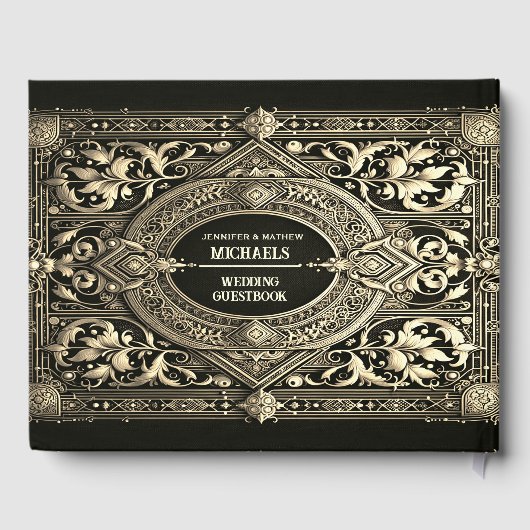  Gold Royal Kijk Guest Book Gastenboek (Achterkant)