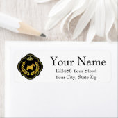 Gold Royal Scottie Etiket (Insitu)