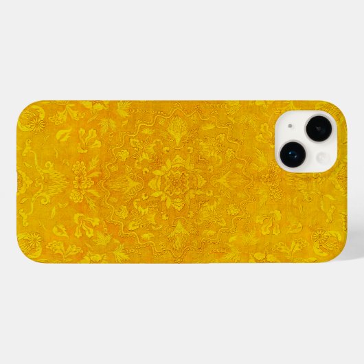 Gold Royal Tegel Wallpaper Pattern Case-Mate iPhone Case (Achterkant (horizontaal))