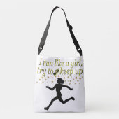 GOLD RUN ZOALS EEN CHAMPION TRACK EN FIELD ONTWERP CROSSBODY TAS (Achterkant)