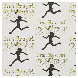 GOLD RUN ZOALS EEN CHAMPION TRACK EN FIELD ONTWERP STOF