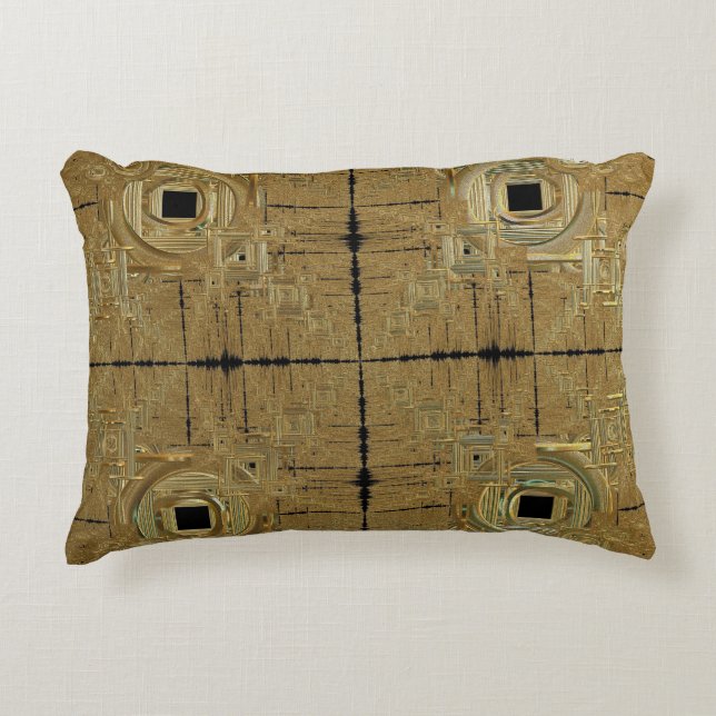 Gold Rush Accent Cushion Kussen (Voorkant)
