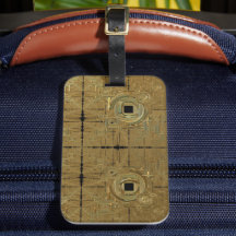 Gold Rush Bagagelabel