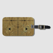 Gold Rush Bagagelabel (Voorkant (horizontaal))