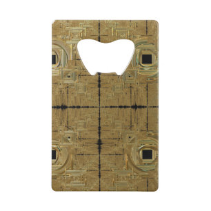 Gold Rush Bottle Opener Creditkaart Flessenopener