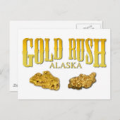 Gold Rush Briefkaart (Voorkant / Achterkant)