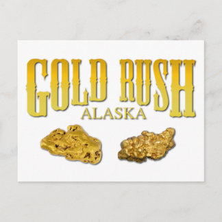 Gold Rush Briefkaart