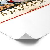 Gold Rush California Poster (Hoek)