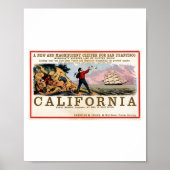 Gold Rush California Poster (Voorkant)