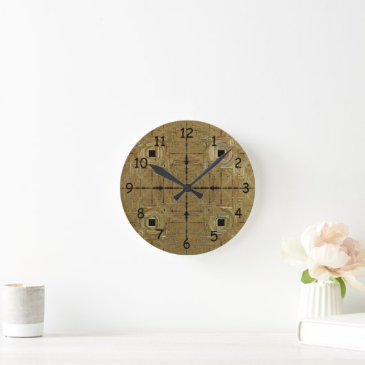 Gold Rush Clock Ronde Klok (Huis)