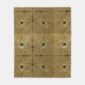 Gold Rush Fleece Blanket (Voorkant)