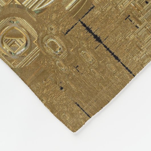 Gold Rush Fleece Blanket (Hoek)