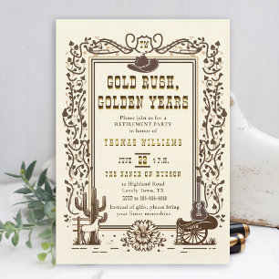 Gold Rush Golden Years Western  pensioen Kaart