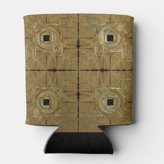 Gold Rush Koelbox Blikjeskoeler (Achterkant)