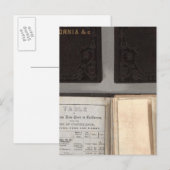 Gold Rush naar Californië Briefkaart (Voorkant / Achterkant)