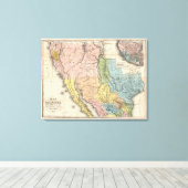 Gold Rush naar Californië Canvas Afdruk (Insitu (Houten vloer))