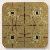 Gold Rush Onderzetters (Voorkant)