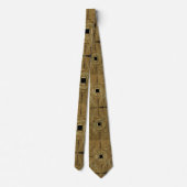 Gold Rush Stropdas (Achterkant)