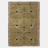 Gold Rush Throw Blanket Deken (Voorkant Verticaal)