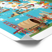 Gold Rush Travel Poster (Hoek)