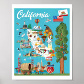 Gold Rush Travel Poster (Voorkant)