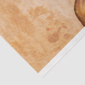 Gold Rush Zwart Meisje Decoupage Tissue Paper Tissuepapier (Detail)