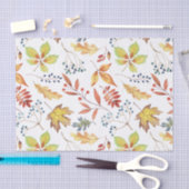 Gold Rust Green herfst leest papier uit (Craft)