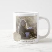 Gold Rustic Autumn Foto Grote Koffiekop (Rechts)