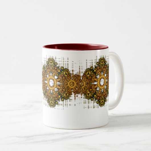 Gold Rustica-Mok Tweekleurige Koffiemok (Voorkant rechts)