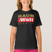 Gold RWB Rauh Welt Begriff Logo T-shirt Classic T- (Voorkant)