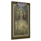 Gold Sacred Heart van Jezus Klembord (Rechts)
