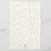 Gold Safari Animals Baby shower raad prijsspel (Achterkant)