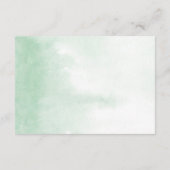 Gold Safari Baby shower Book for Baby Card Informatiekaartje (Achterkant)