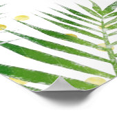 Gold Safari Baby shower Decor Large Welcome Sign Poster (Hoek)