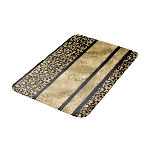 Gold Safari Bath Mat (Gekanteld)